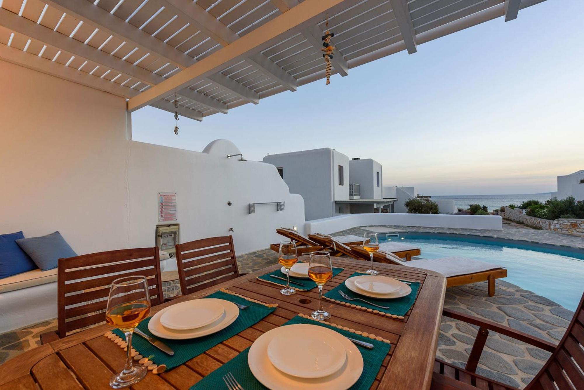 Helen Beach Front Luxury Villas Kastrákion Zewnętrze zdjęcie