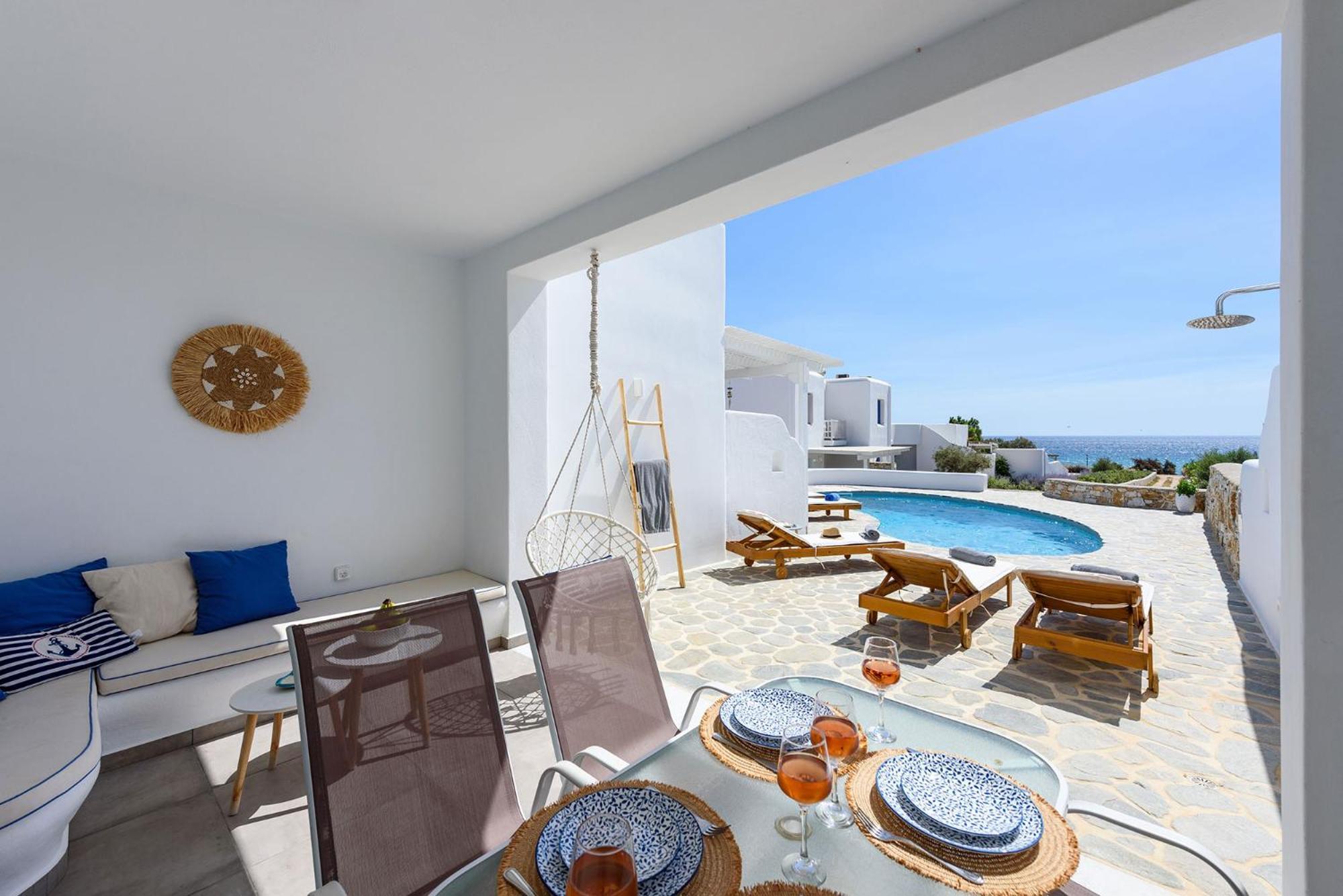 Helen Beach Front Luxury Villas Kastrákion Zewnętrze zdjęcie