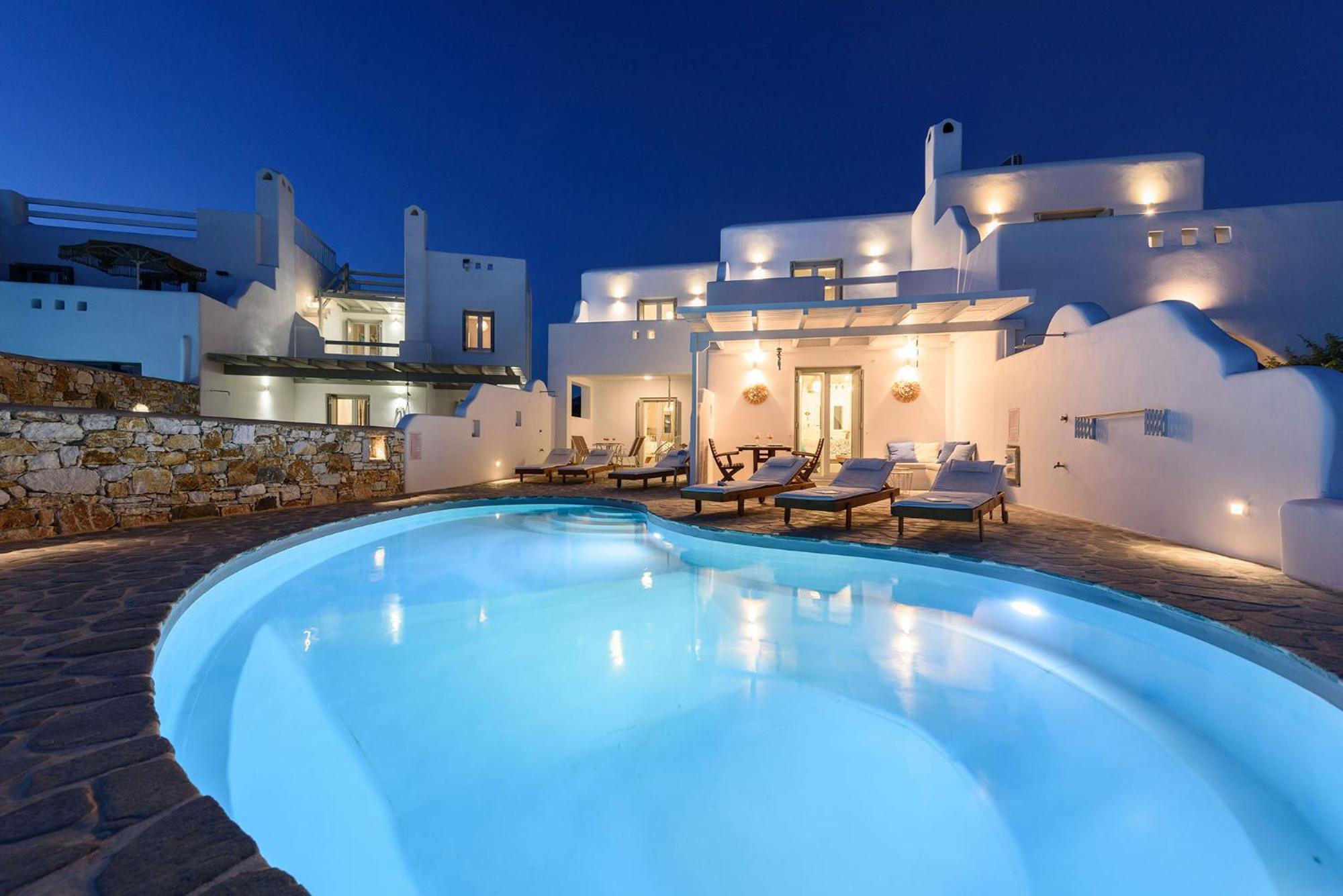 Helen Beach Front Luxury Villas Kastrákion Zewnętrze zdjęcie